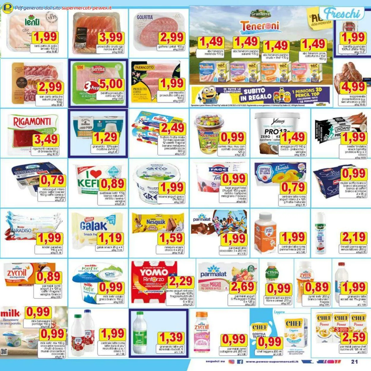 Pewex Volantino attuale da 26 settembre a 7 ottobre di 2025 - Pagina del volantino 21