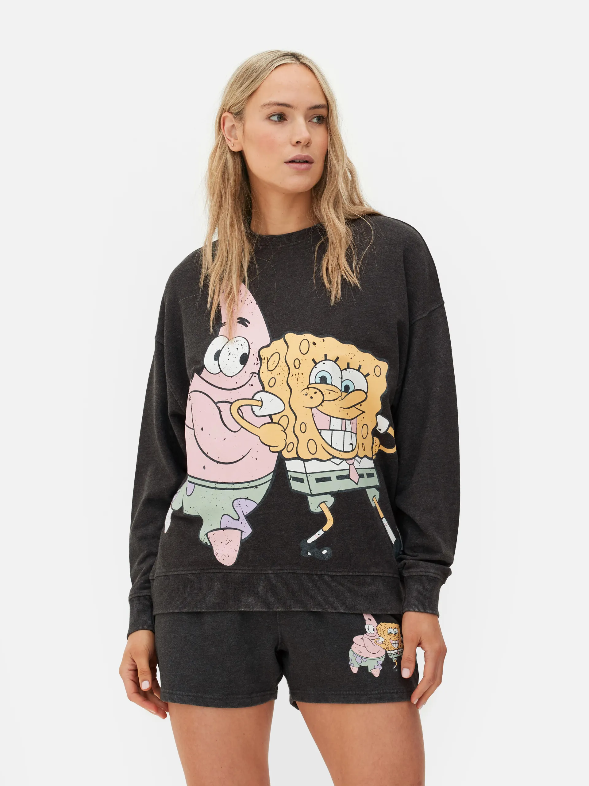 Felpa pigiama donna SpongeBob SquarePants