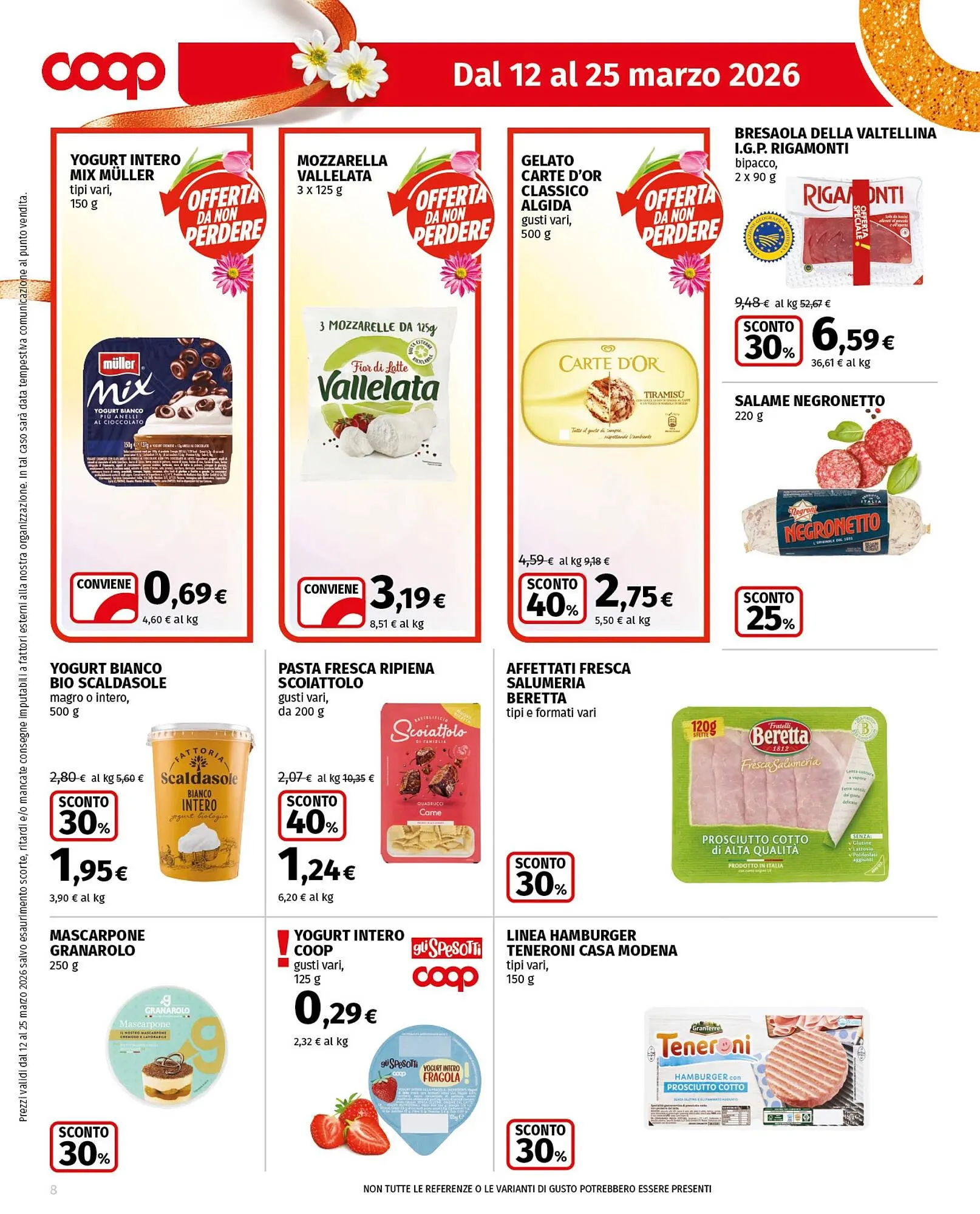 Volantino Coop da 12 marzo a 25 marzo di 2026 - Pagina del volantino 8