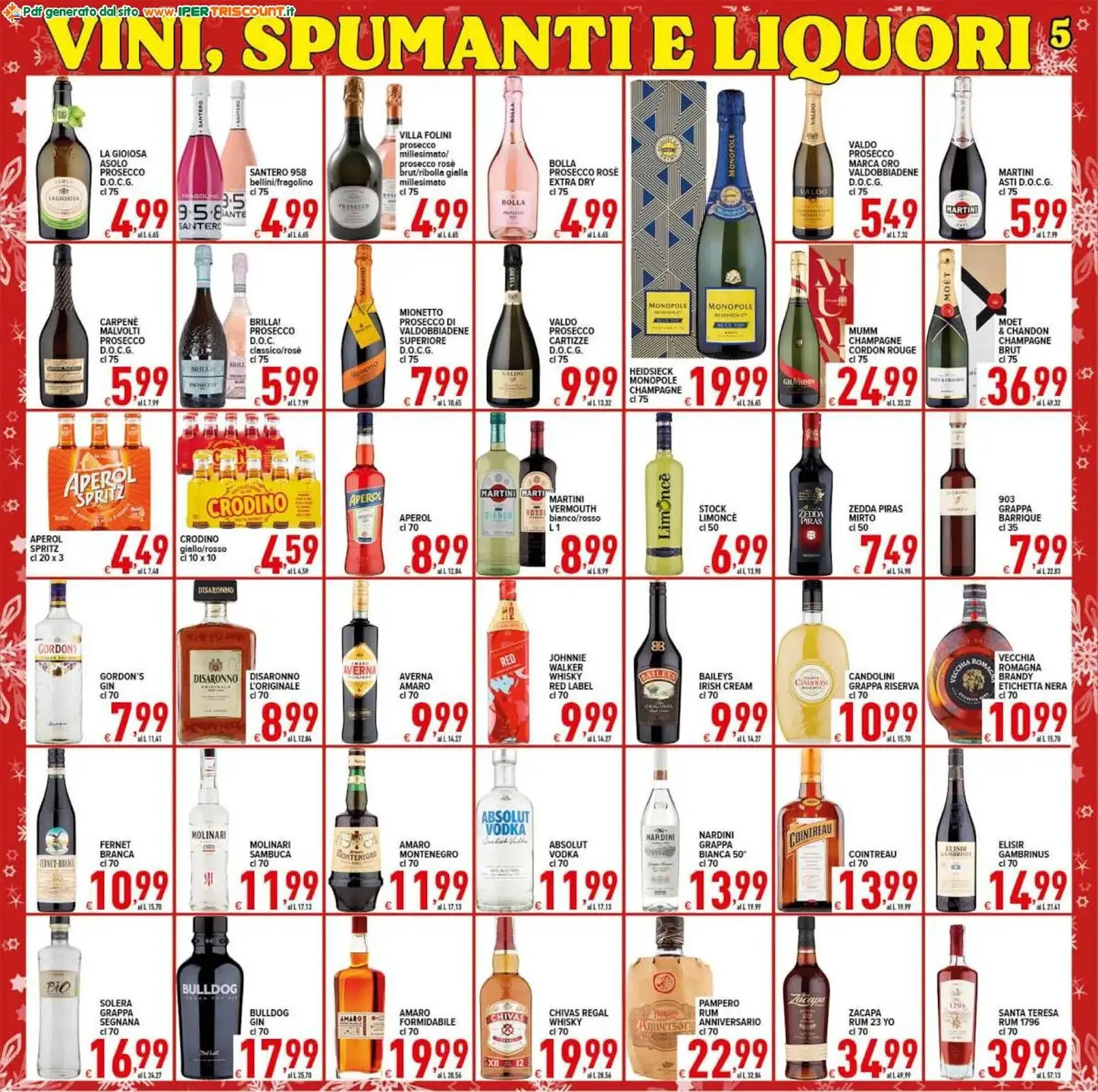 Volantino Iper Triscount da 16 dicembre a 24 dicembre di 2025 - Pagina del volantino 5
