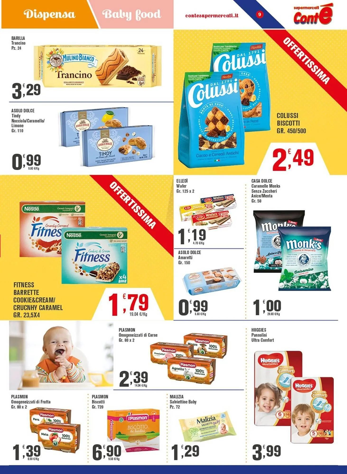 Volantino Conté Supermercati da 31 luglio a 10 agosto di 2025 - Pagina del volantino 9