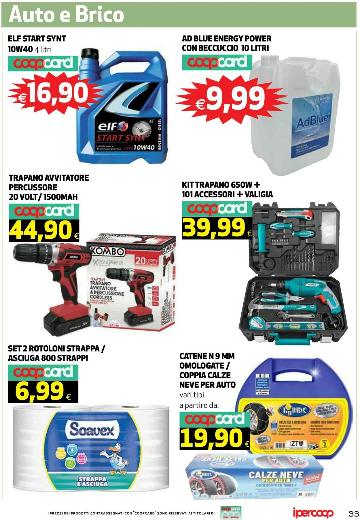 Coop Volantino attuale da 12 gennaio a 23 gennaio di 2024 - Pagina del volantino 33