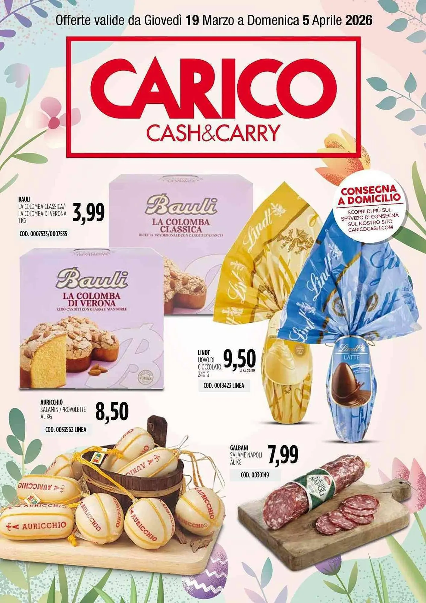 Volantino Carico Cash & Carry da 19 marzo a 5 aprile di 2026 - Pagina del volantino 1