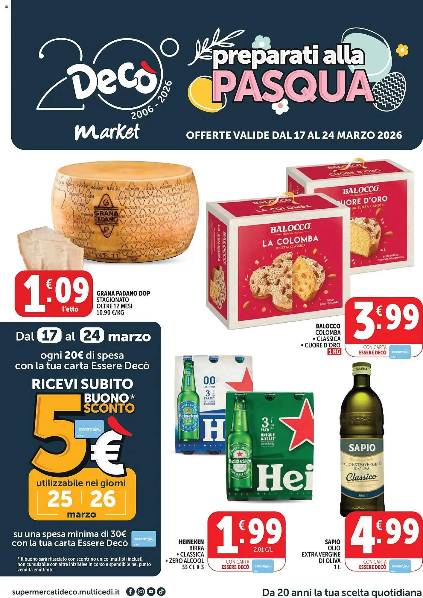 Volantino Deco Market da 17 marzo a 24 marzo di 2026 - Pagina del volantino 1
