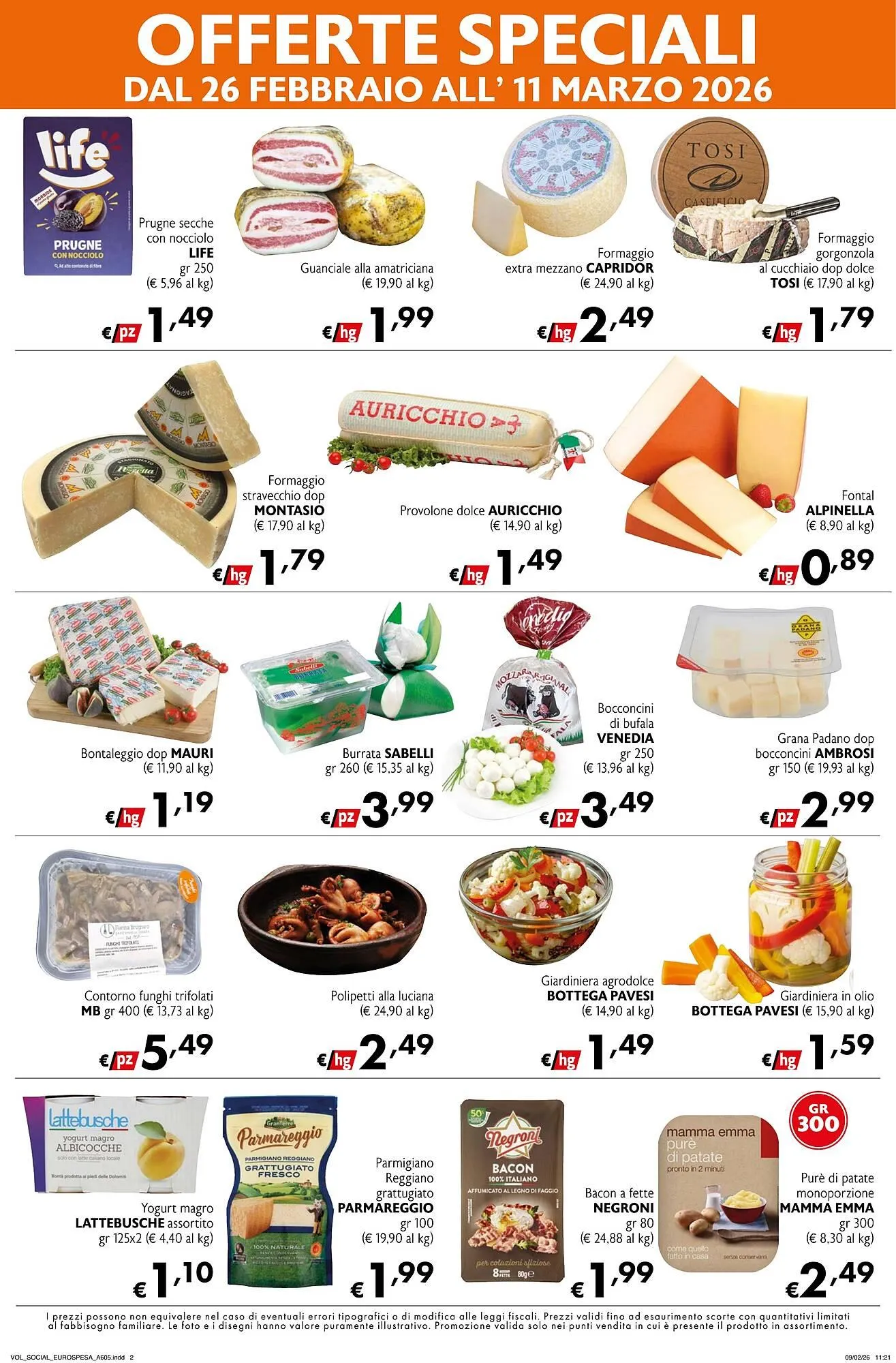 Volantino Eurospesa da 26 febbraio a 11 marzo di 2026 - Pagina del volantino 2