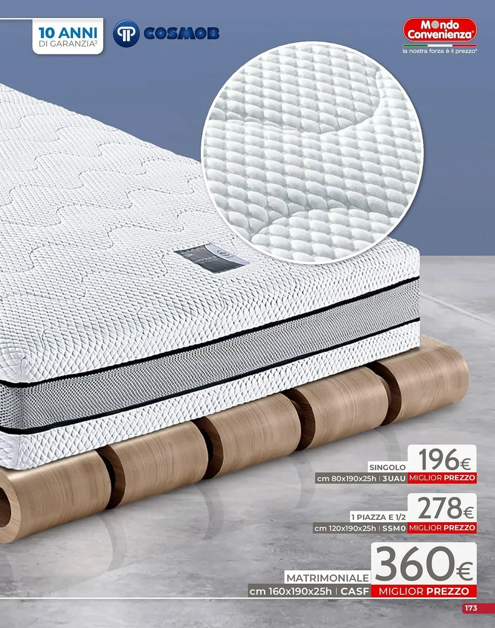 volantino Mondo Convenienza da 1 settembre a 31 dicembre di 2025 - Pagina del volantino 175