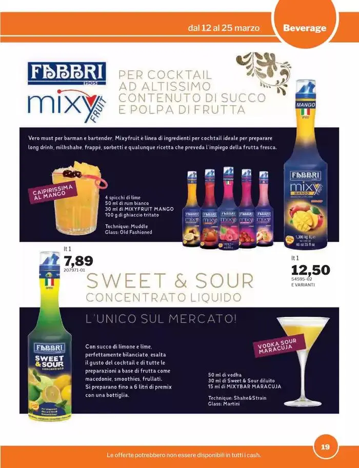 Volantino Food & Beverage da 12 marzo a 25 marzo di 2025 - Pagina del volantino 19