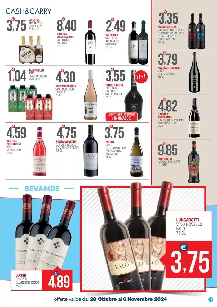 Affari SPECIALI da 28 ottobre a 6 novembre di 2024 - Pagina del volantino 13
