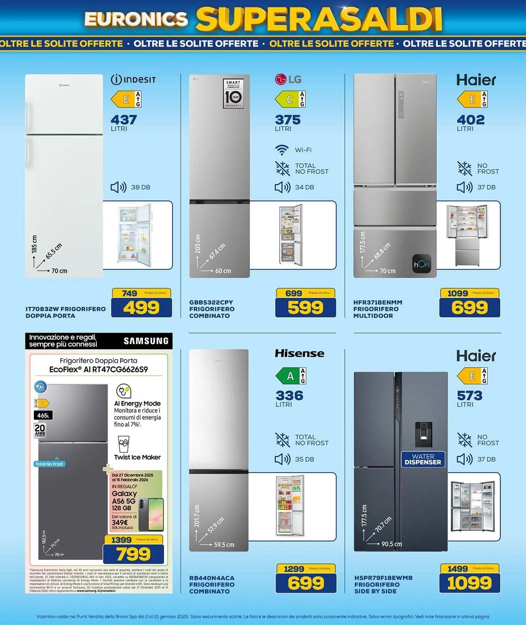 Volantino Euronics da 1 gennaio a 21 gennaio di 2026 - Pagina del volantino 18