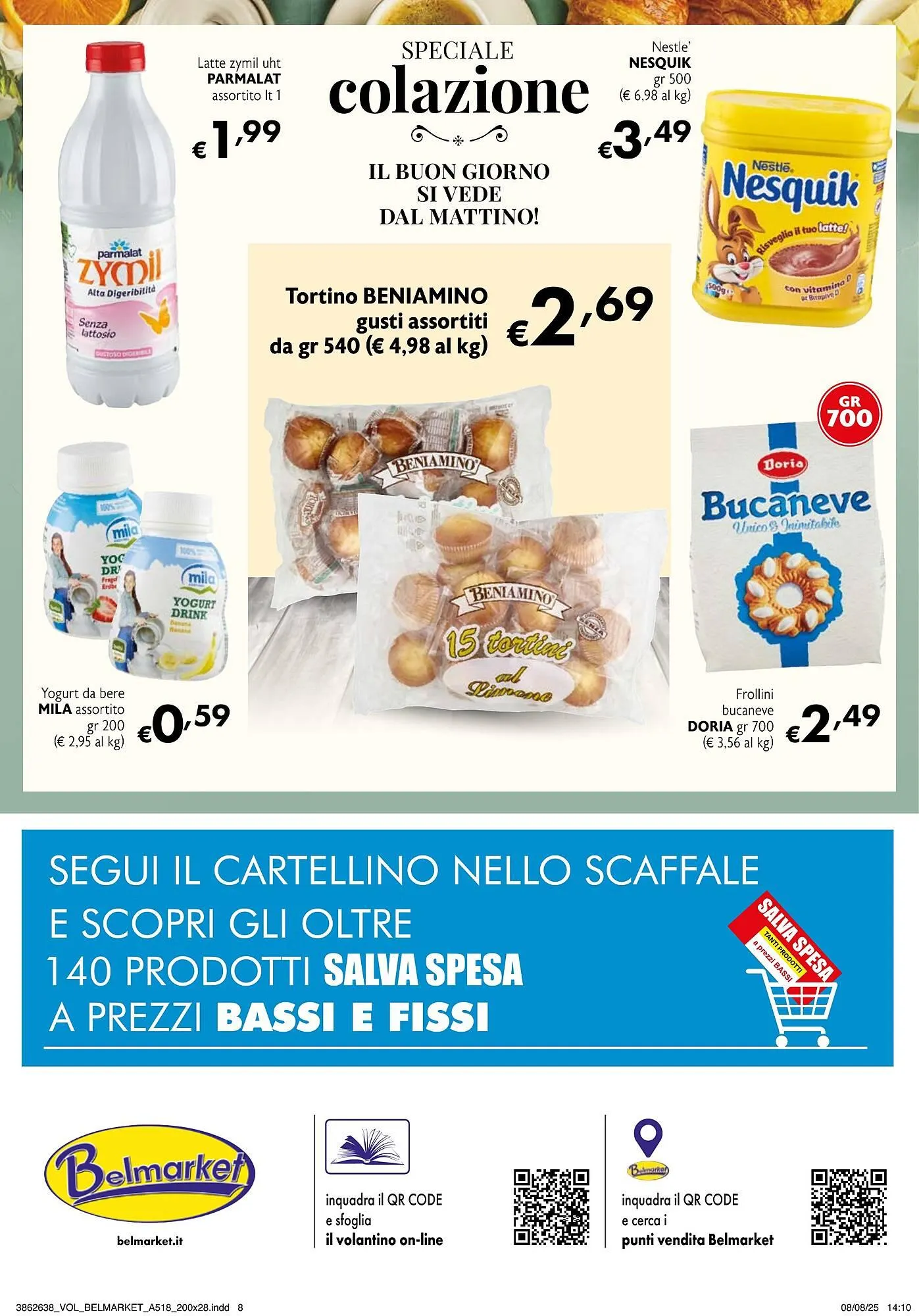 Volantino Belmarket da 28 agosto a 10 settembre di 2025 - Pagina del volantino 8