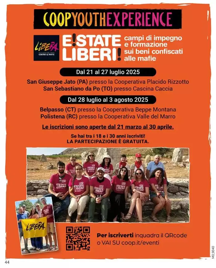 -25% su prodotti della linea da 27 marzo a 9 aprile di 2025 - Pagina del volantino 44