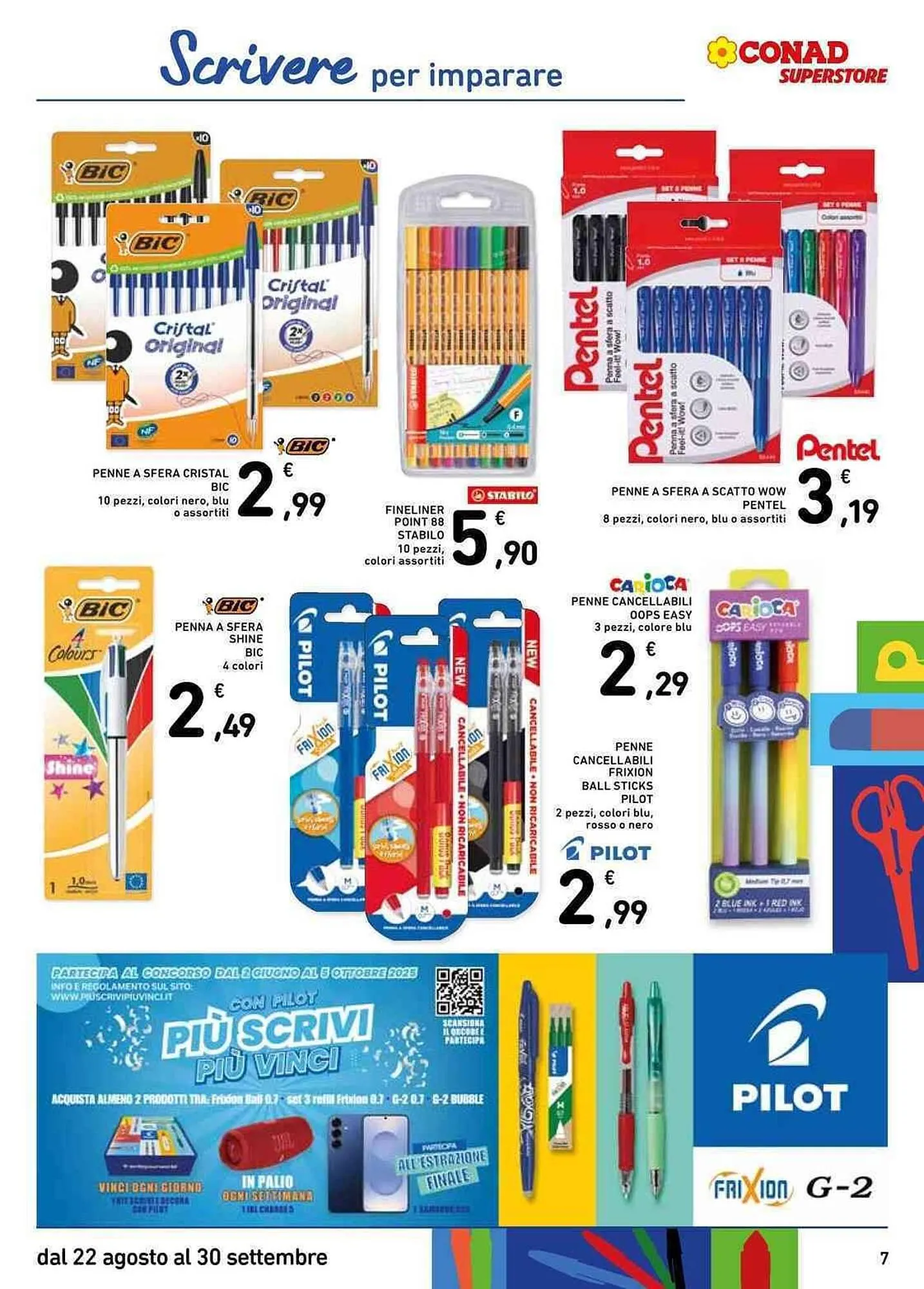 Volantino Conad da 22 agosto a 30 settembre di 2025 - Pagina del volantino 7