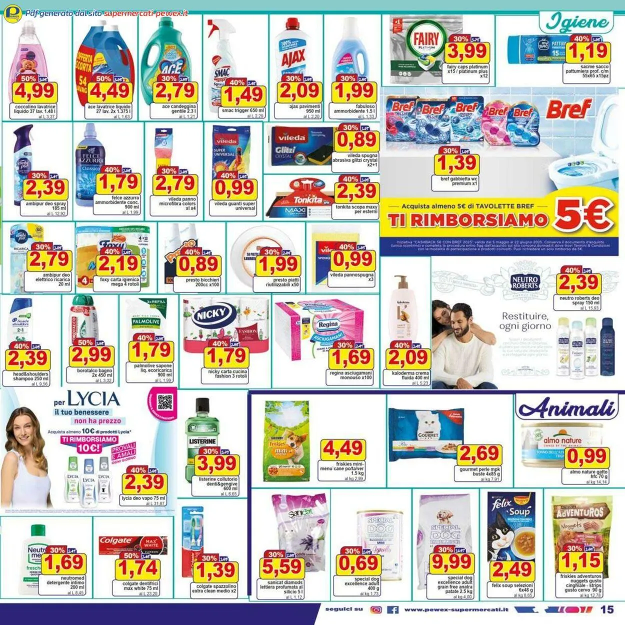 Pewex Volantino attuale da 10 giugno a 24 giugno di 2025 - Pagina del volantino 15