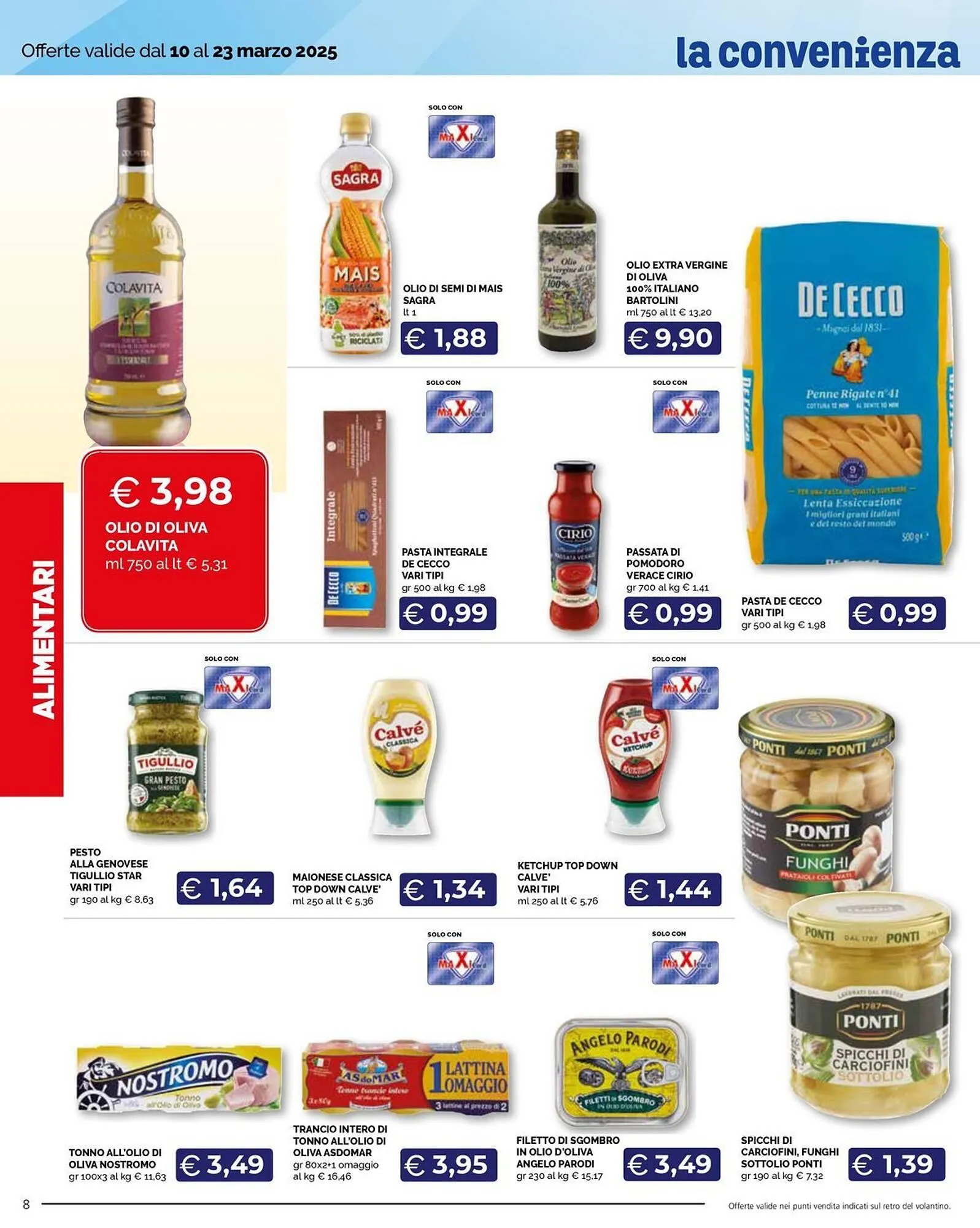 Volantino Maxisconto da 10 marzo a 23 marzo di 2025 - Pagina del volantino 8