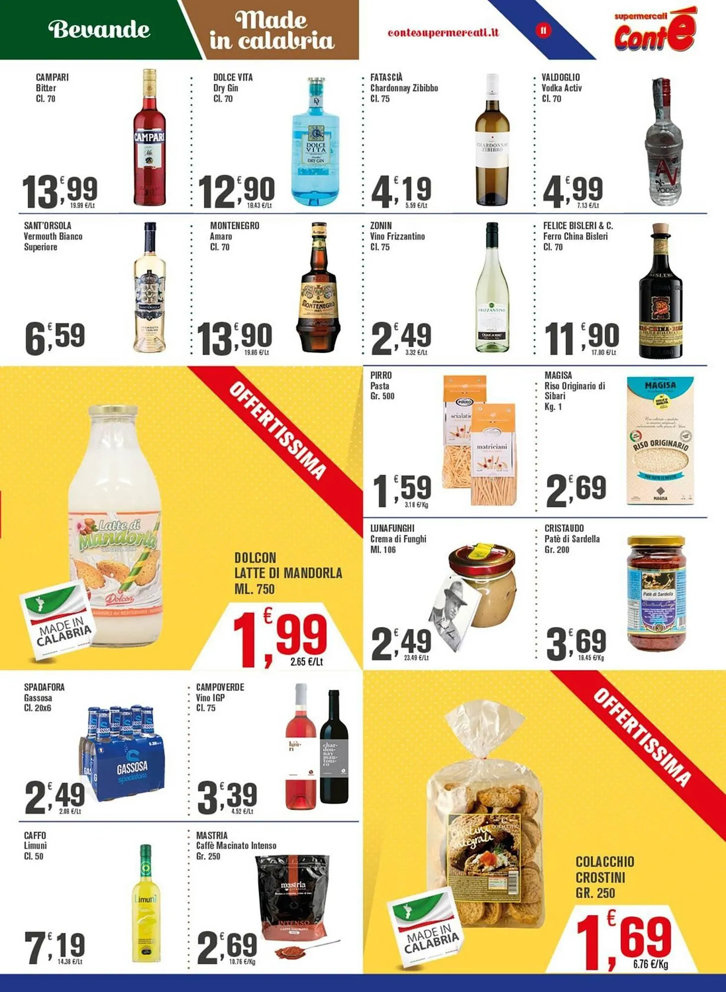 Volantino Conté Supermercati da 31 luglio a 10 agosto di 2025 - Pagina del volantino 11