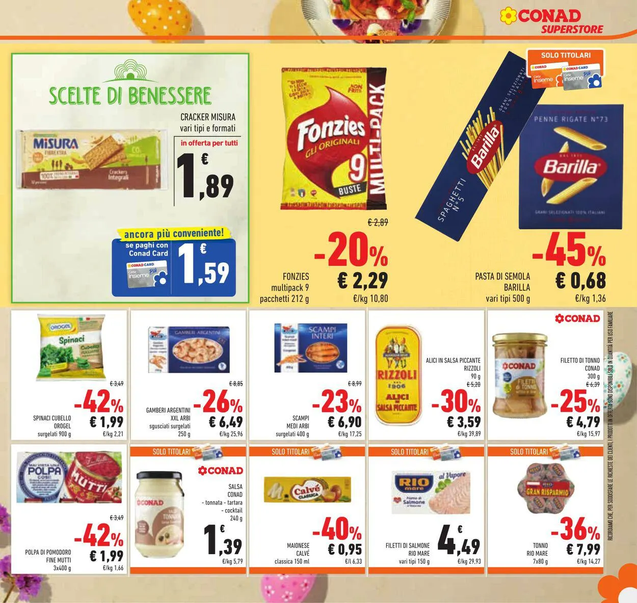 Conad - Superstore - Milano Volantino attuale da 20 marzo a 2 aprile di 2024 - Pagina del volantino 23