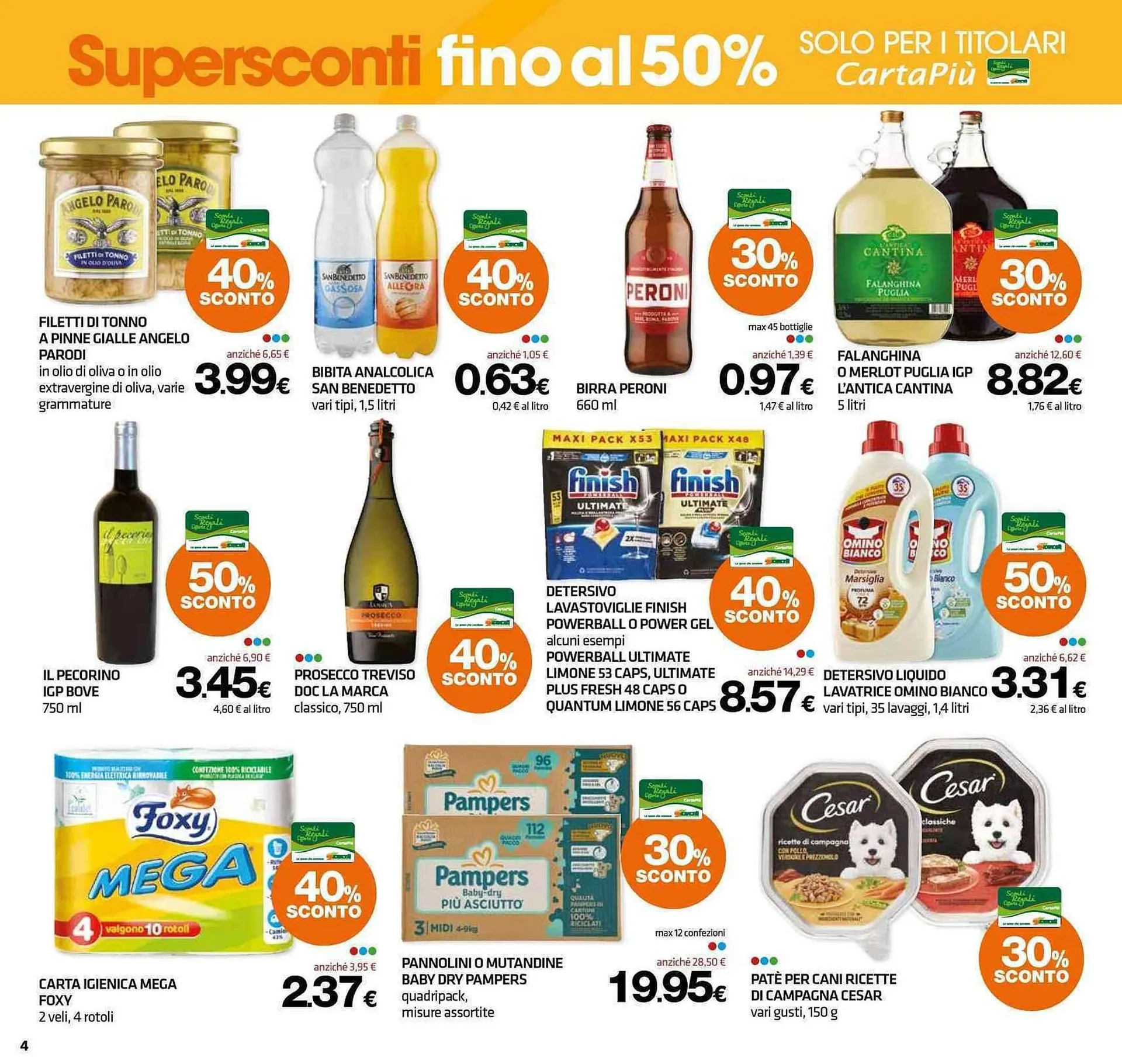 Volantino Superconti da 5 giugno a 18 giugno di 2025 - Pagina del volantino 4