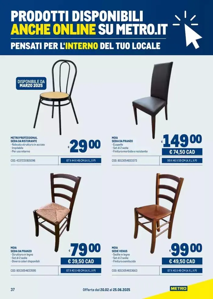 Arredo Esterno da 20 febbraio a 25 giugno di 2025 - Pagina del volantino 37