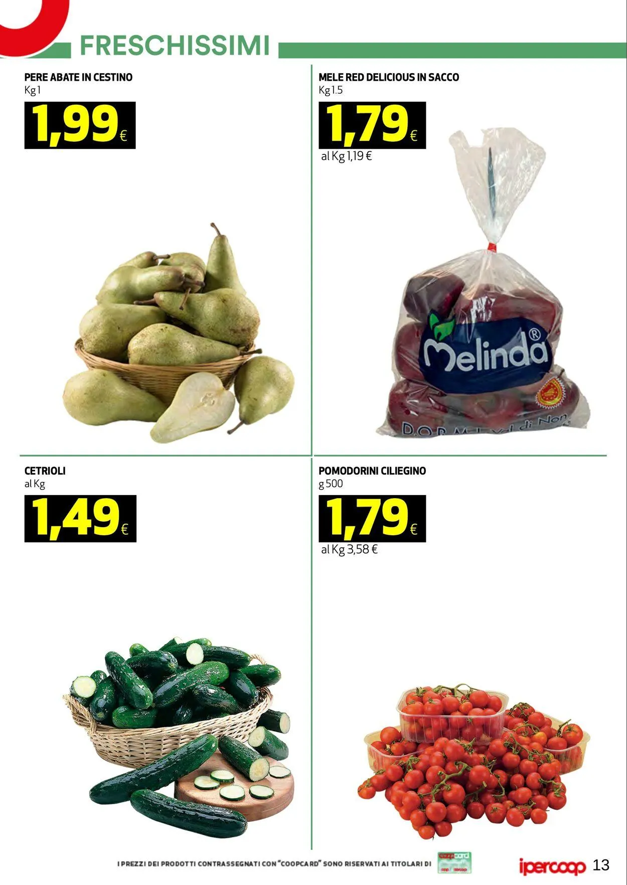 Coop Volantino attuale da 26 settembre a 7 ottobre di 2025 - Pagina del volantino 13
