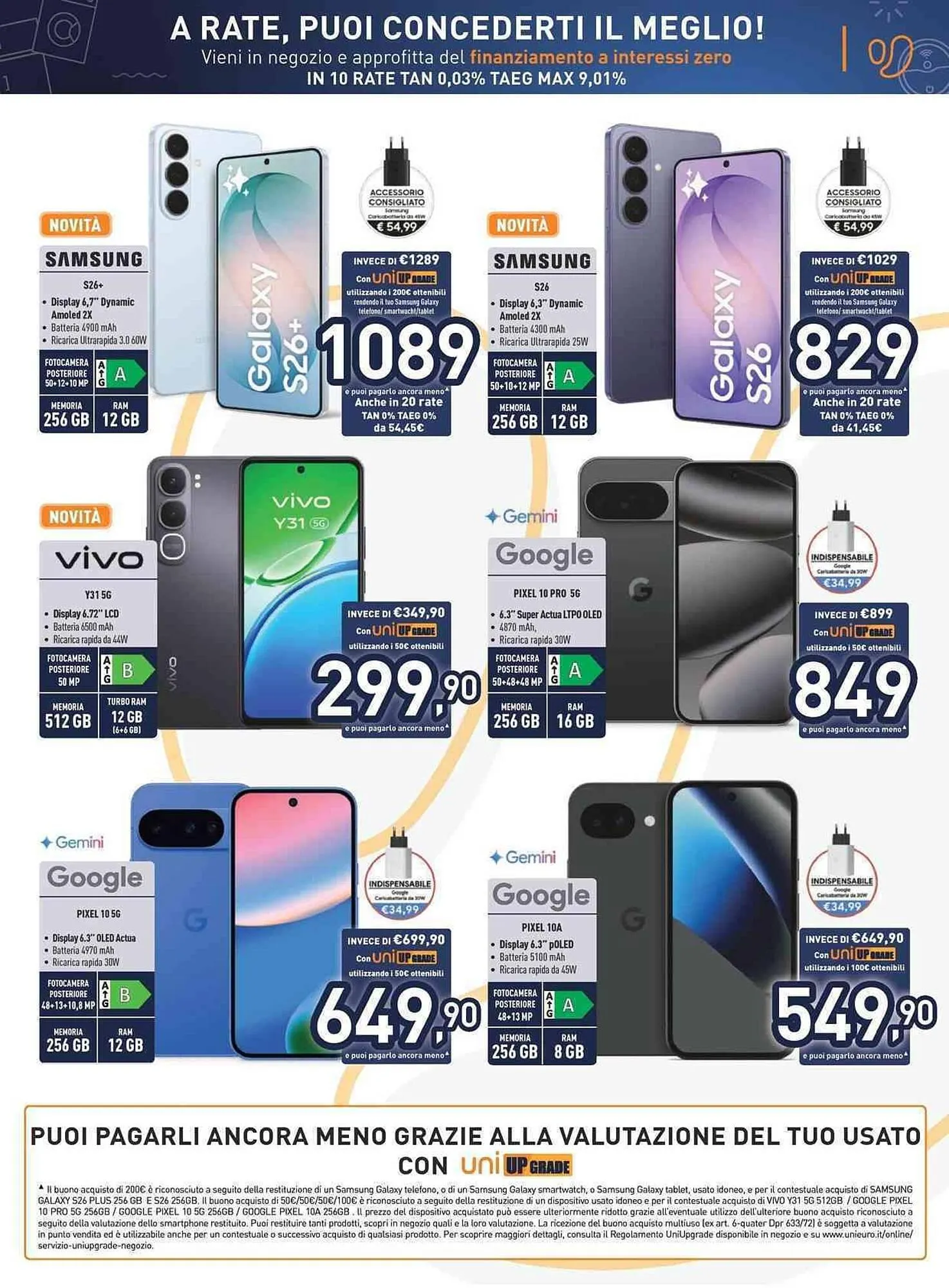 Volantino Unieuro da 20 marzo a 2 aprile di 2026 - Pagina del volantino 13