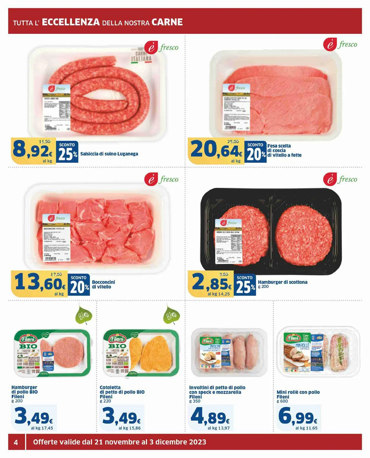 Sigma - Milano Volantino attuale da 21 novembre a 3 dicembre di 2023 - Pagina del volantino 4