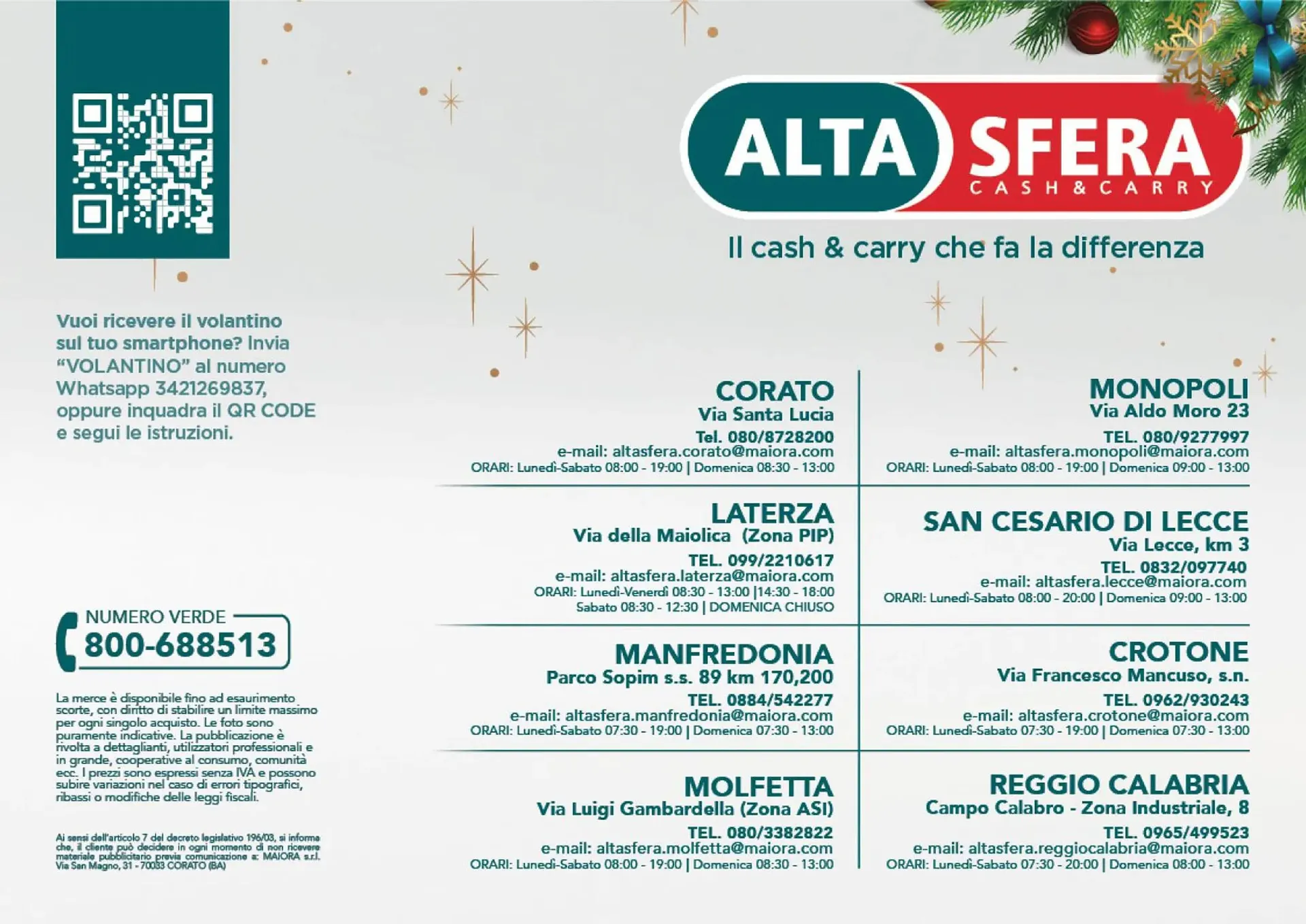 Volantino Altasfera da 6 novembre a 31 dicembre di 2023 - Pagina del volantino 40