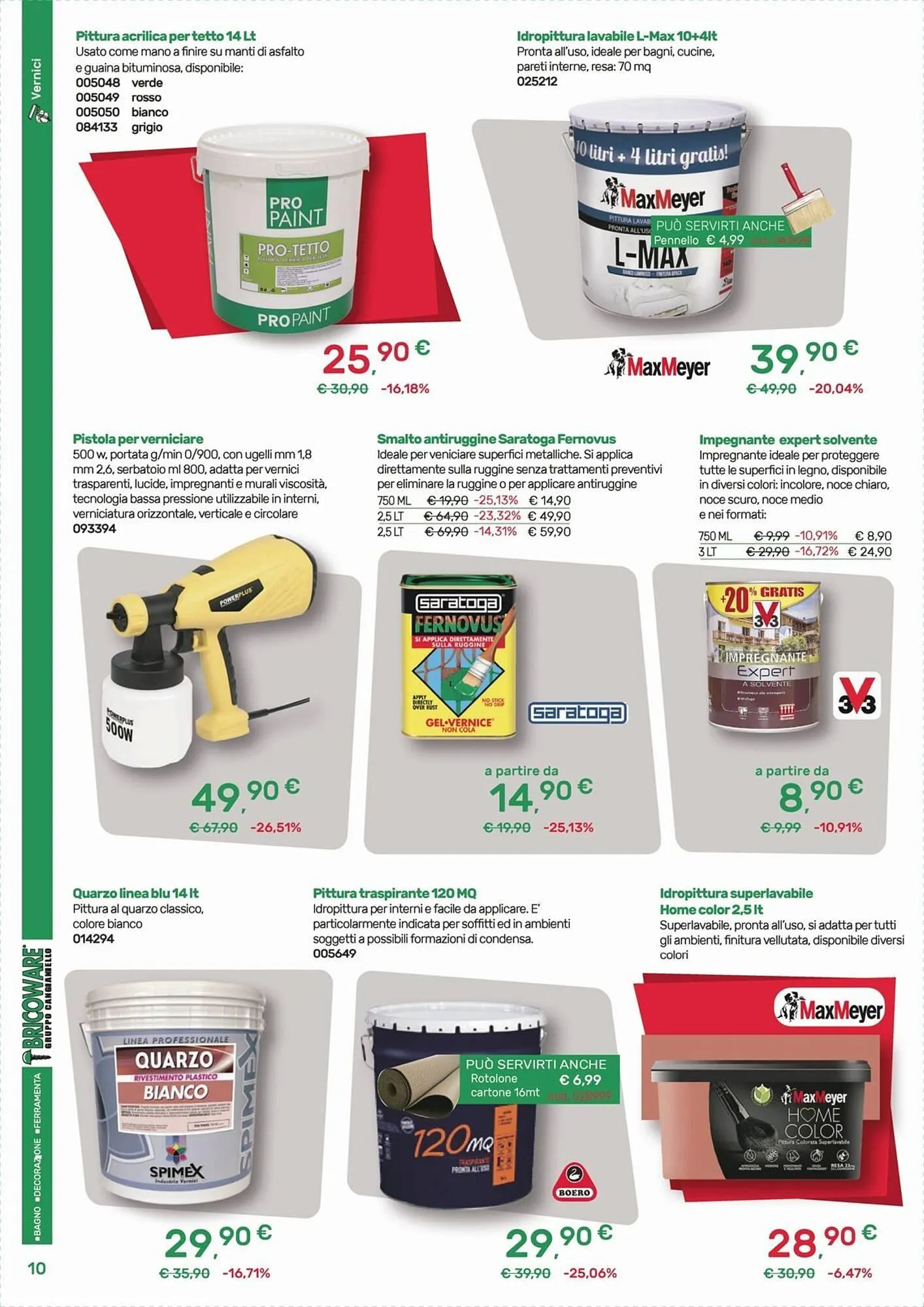 Volantino Bricoware da 12 giugno a 13 luglio di 2025 - Pagina del volantino 10