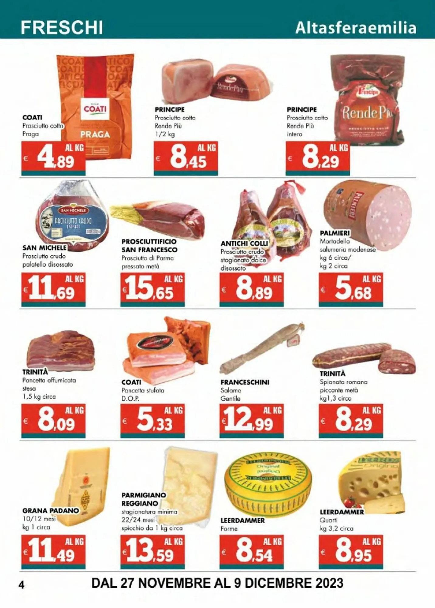 Volantino Altasfera da 27 novembre a 9 dicembre di 2023 - Pagina del volantino 4
