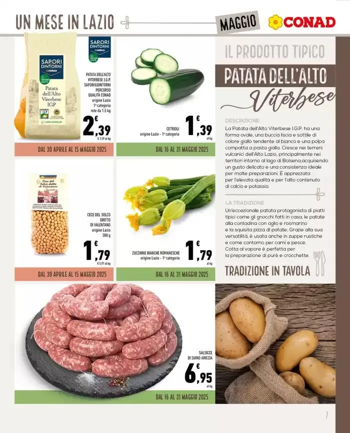 Un Mese in Lazio da 30 aprile a 31 maggio di 2025 - Pagina del volantino 7