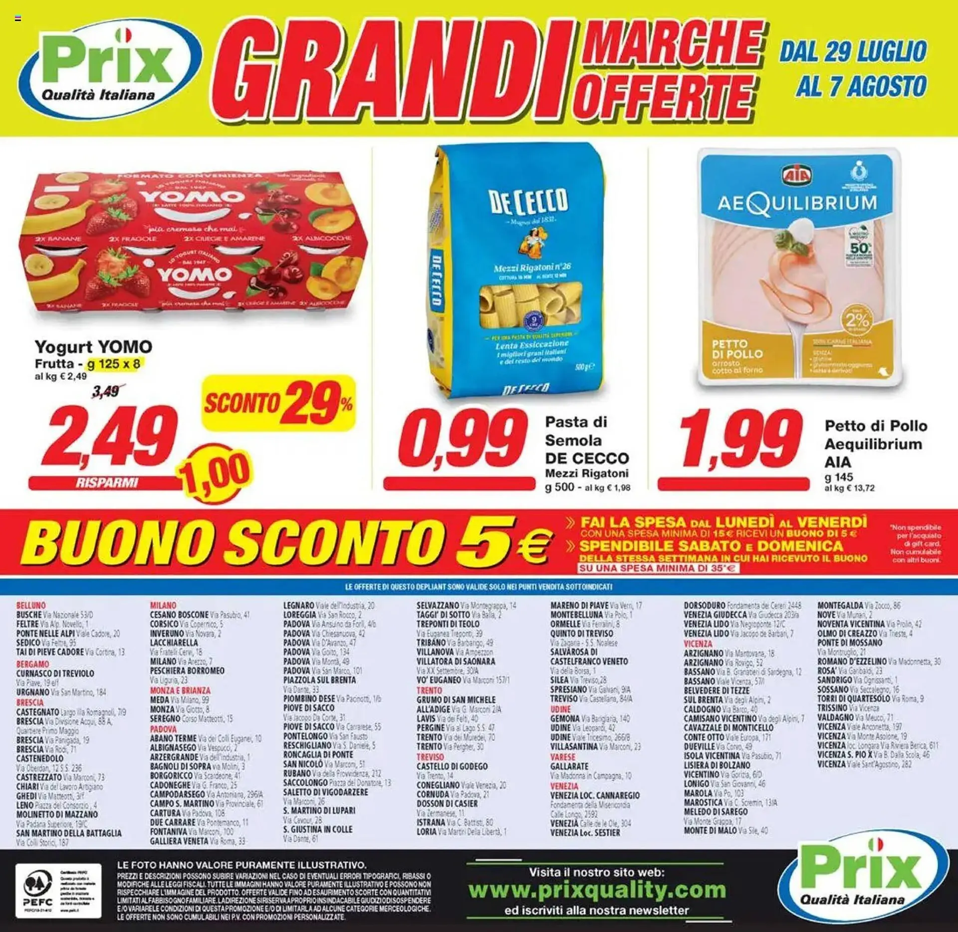 Volantino Prix Quality da 29 luglio a 7 agosto di 2025 - Pagina del volantino 16
