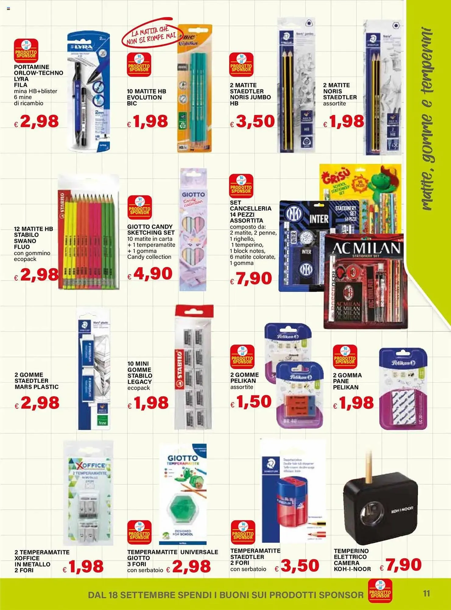 Volantino Il Gigante da 18 agosto a 1 ottobre di 2025 - Pagina del volantino 11