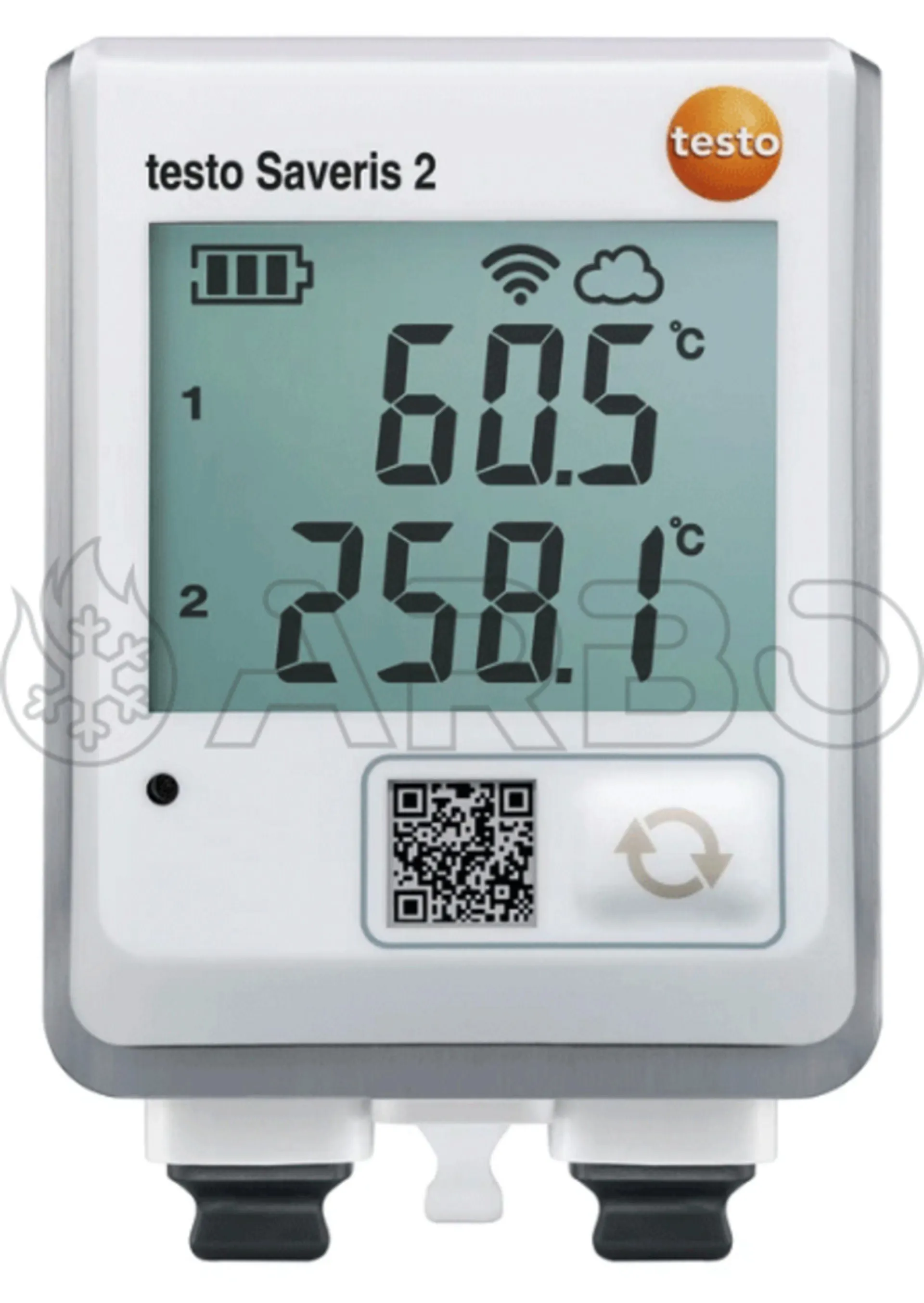 DATA LOGGER WIFI SAVERIS 2 T-3 2 PORTE SONDE DI TEMPERATURA