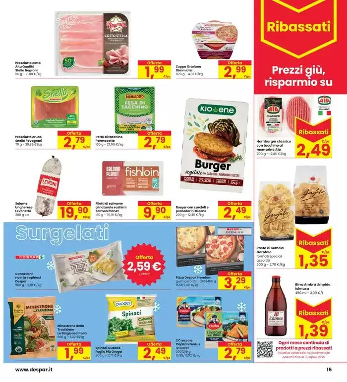 Sconti fino al 50%  da 24 marzo a 6 aprile di 2025 - Pagina del volantino 15