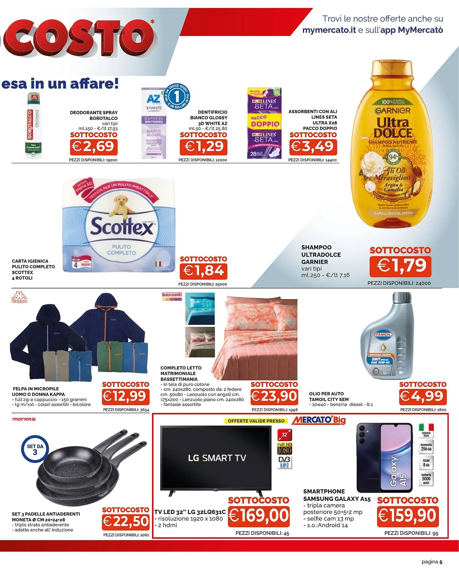 Volantino Mercatò Extra da 3 ottobre a 13 ottobre di 2024 - Pagina del volantino 5