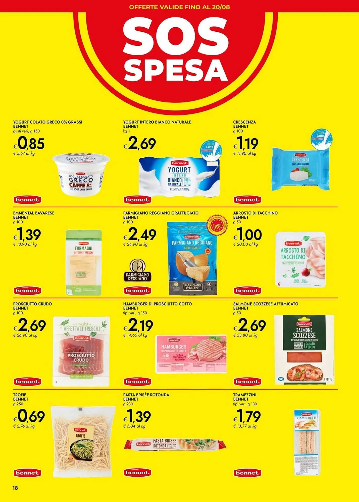 Volantino Bennet da 24 luglio a 6 agosto di 2025 - Pagina del volantino 18