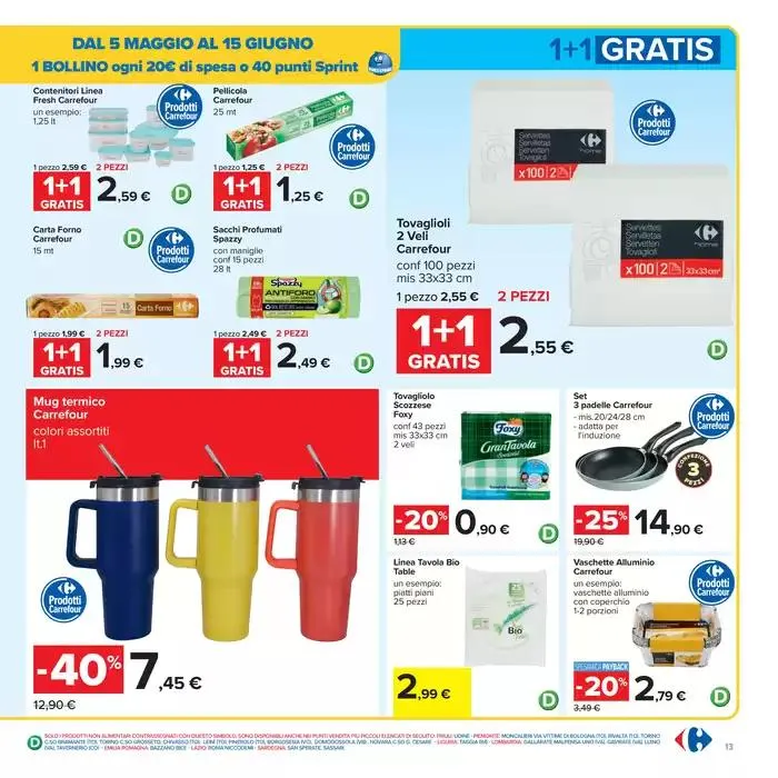 Collezione i puffi  da 5 maggio a 15 maggio di 2025 - Pagina del volantino 13