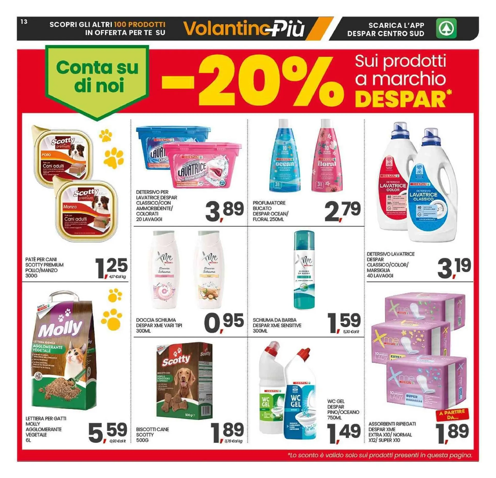 Volantino Eurospar da 3 novembre a 12 novembre di 2025 - Pagina del volantino 13
