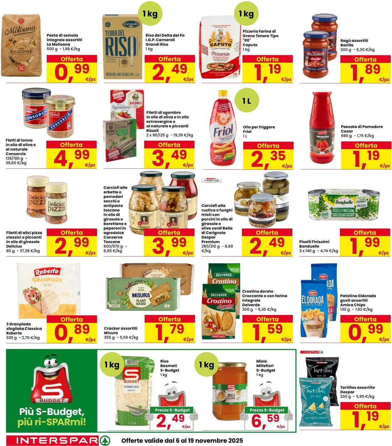 Interspar Volantino attuale da 6 novembre a 19 novembre di 2025 - Pagina del volantino 22