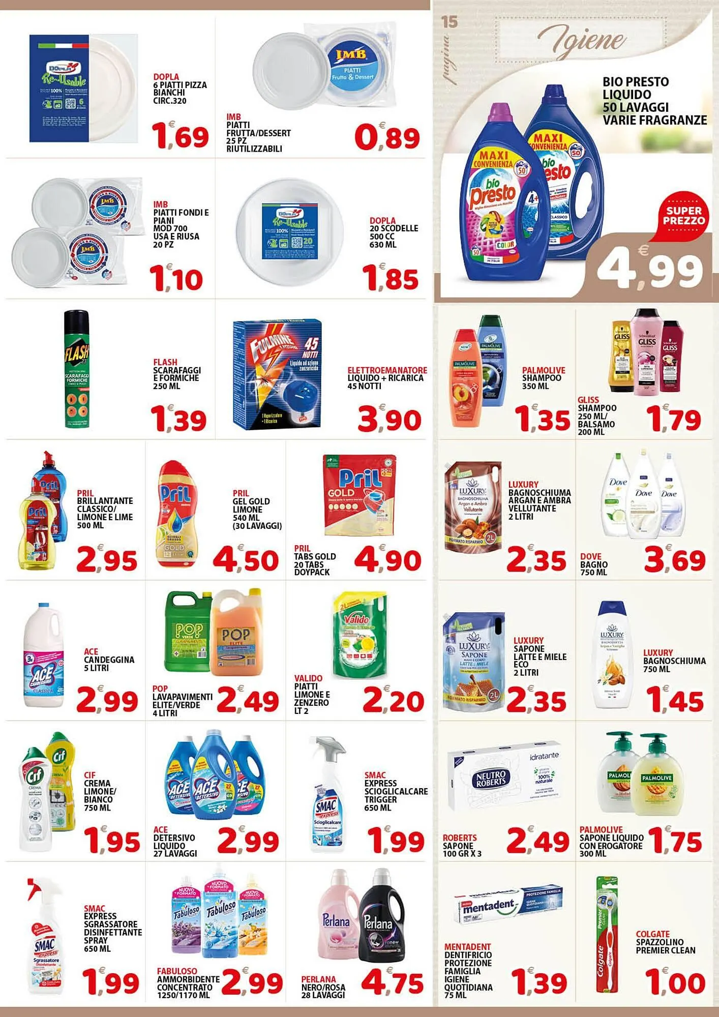 Volantino Premium Supermercati da 7 agosto a 20 agosto di 2025 - Pagina del volantino 15