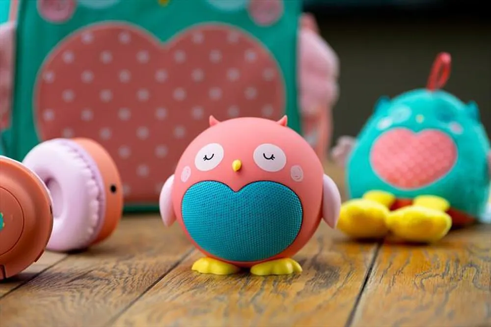 PLANET BUDDIES - Speaker OLIVE THE OWL-Pink - Rosa