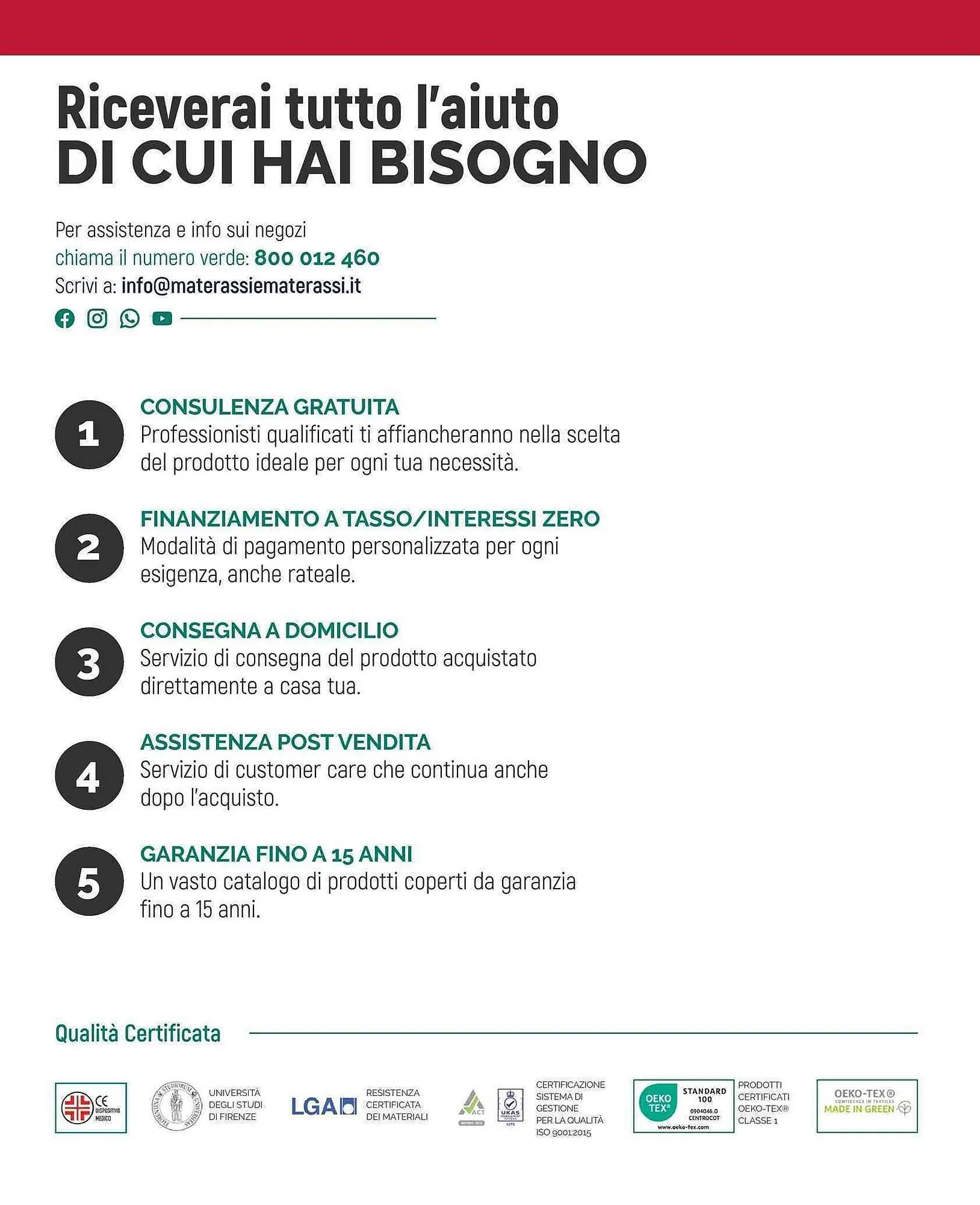Volantino Materassi e Materassi da 23 settembre a 31 dicembre di 2024 - Pagina del volantino 37