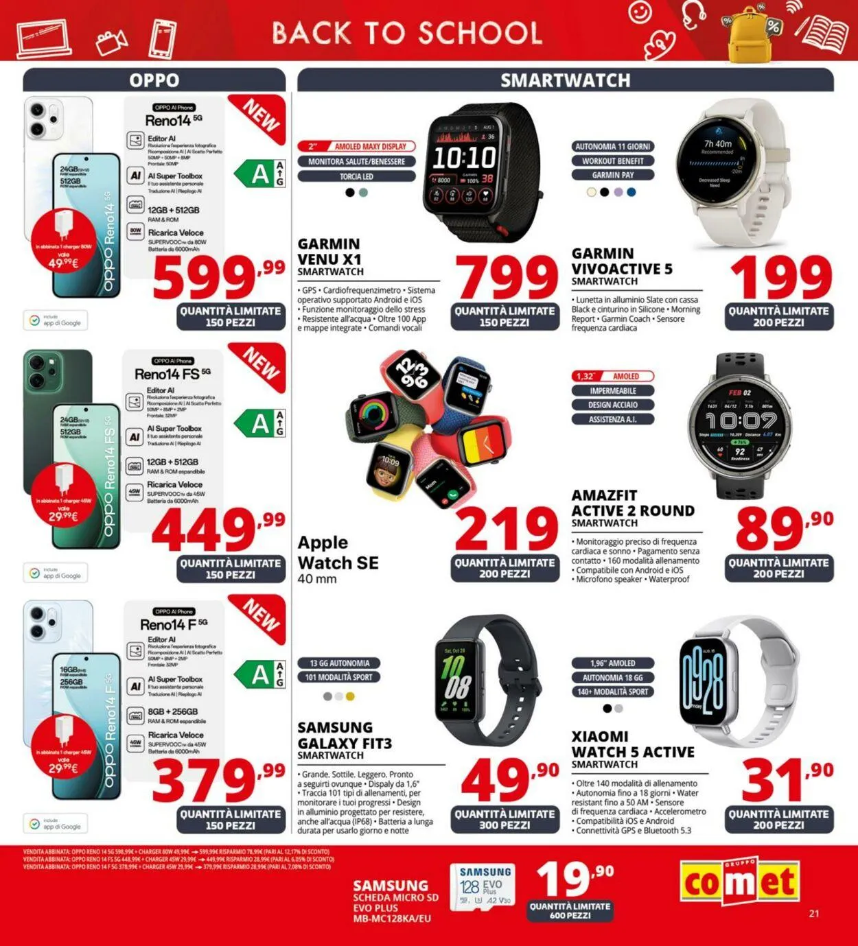 Comet Volantino attuale da 22 agosto a 11 settembre di 2025 - Pagina del volantino 21