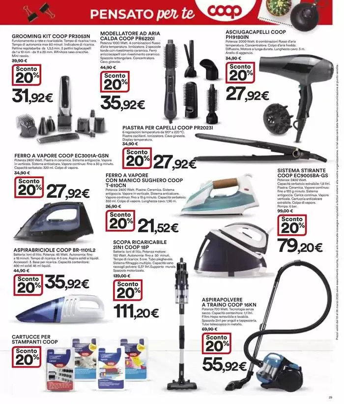 Sconti 30% - 40% - 50% da 13 marzo a 26 marzo di 2025 - Pagina del volantino 29