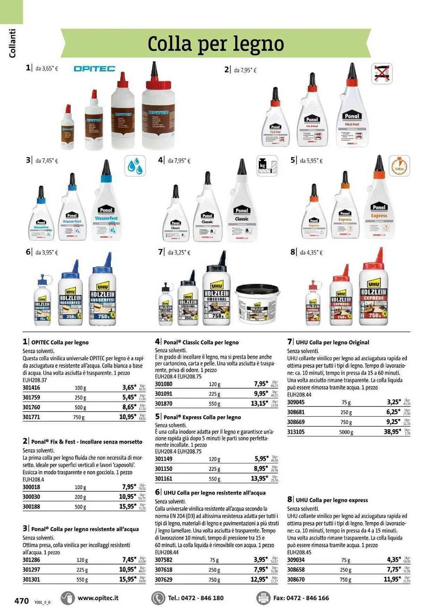 Volantino Opitec da 6 gennaio a 31 agosto di 2024 - Pagina del volantino 470