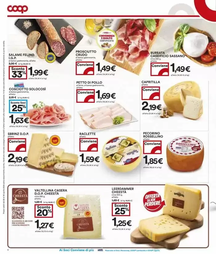 RISPARMIO da 22 aprile a 30 aprile di 2025 - Pagina del volantino 6