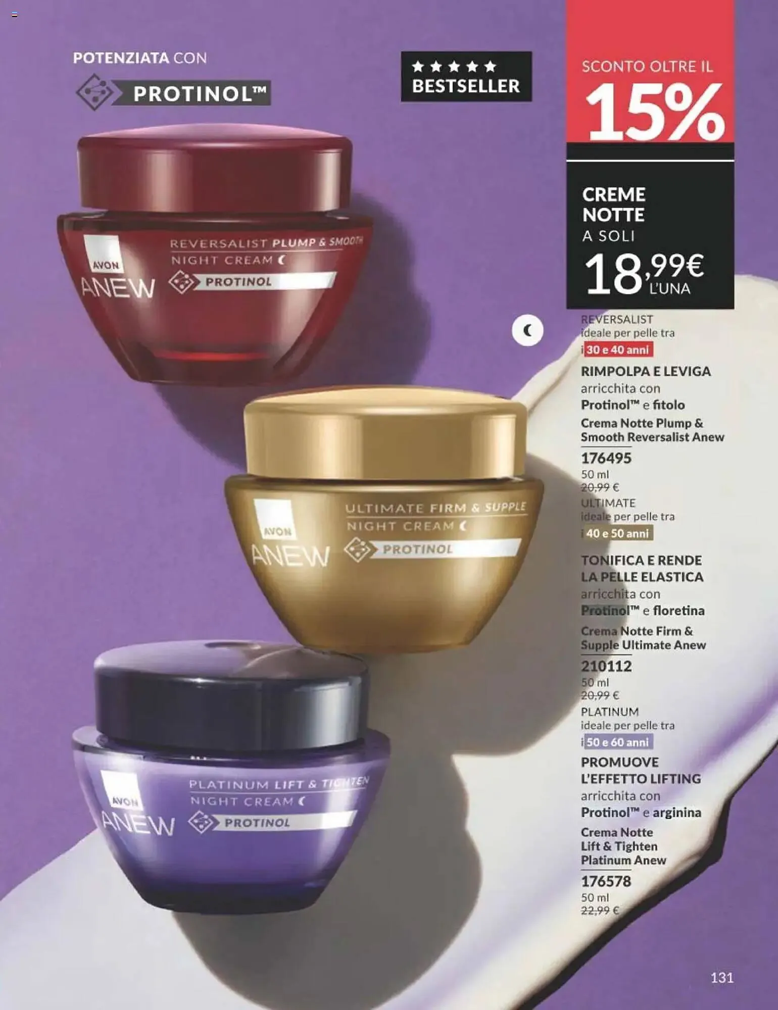 Catalogo Avon da 1 ottobre a 31 ottobre di 2025 - Pagina del volantino 131
