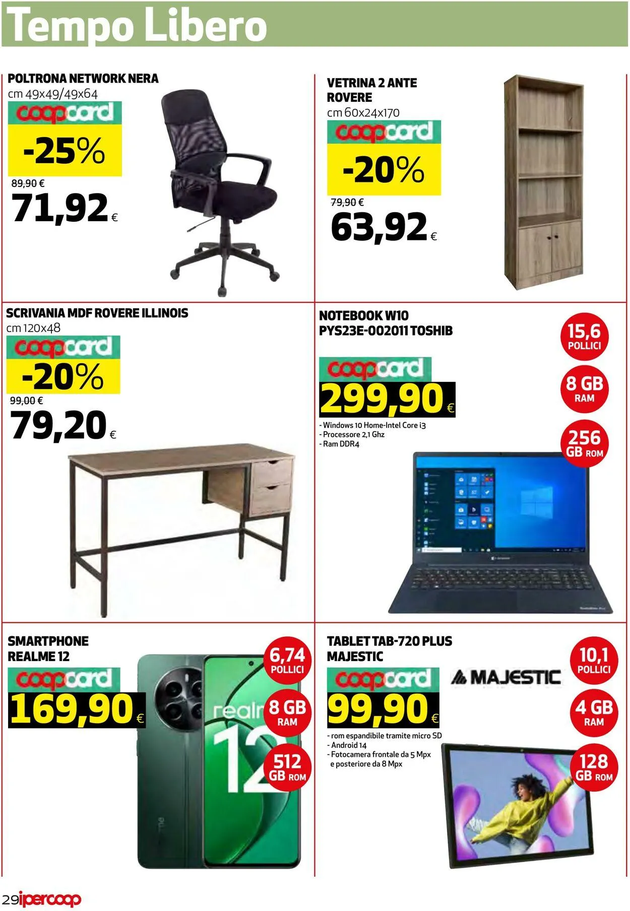 Coop Volantino attuale da 18 agosto a 26 agosto di 2025 - Pagina del volantino 29