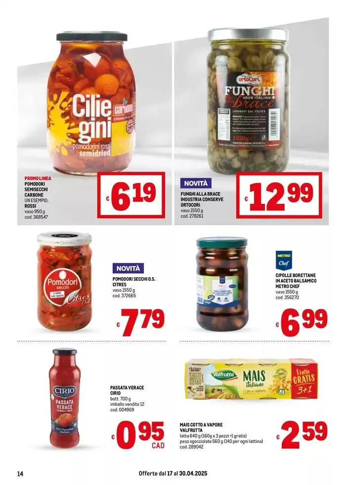 Offerte per Te -Area 6 da 22 aprile a 30 aprile di 2025 - Pagina del volantino 14