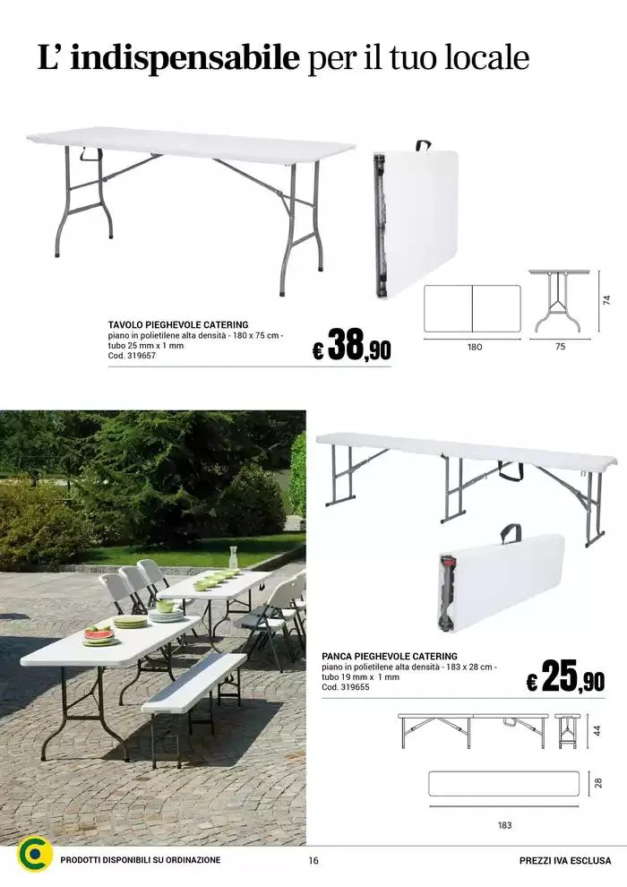 Centro Cash Dehor 2025 da 1 aprile a 30 giugno di 2025 - Pagina del volantino 16