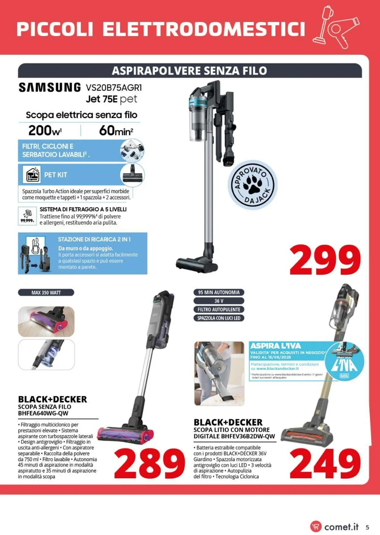 Comet Volantino attuale da 6 giugno a 18 giugno di 2025 - Pagina del volantino 5